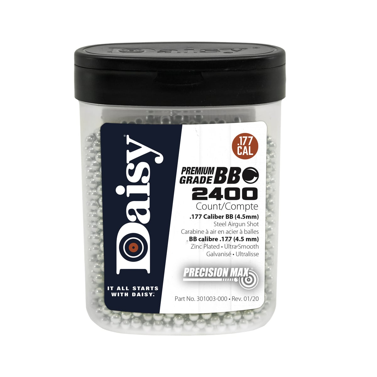 1460024 ~ DAISY BBs AMMO 2400 (6 PACK)